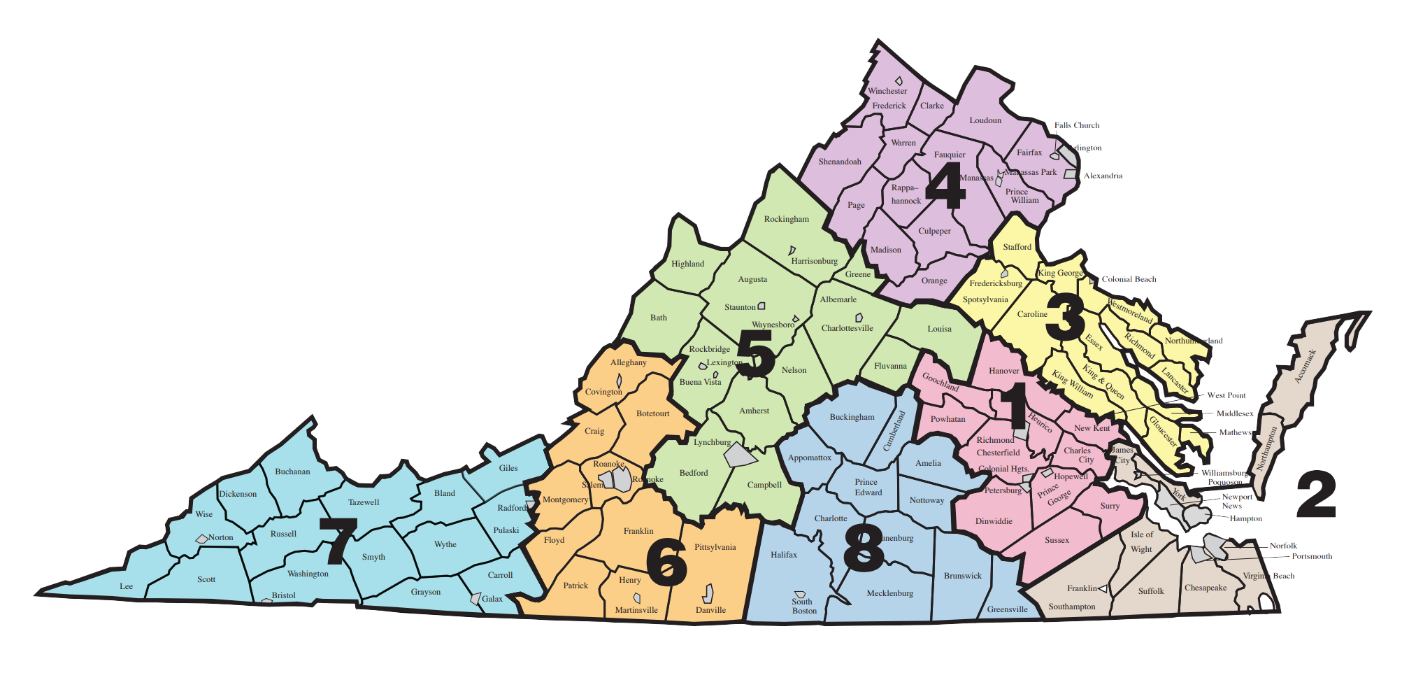 Regional TTAC map